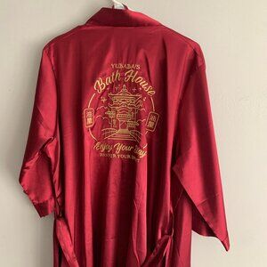 Studio Ghibli Spirited Away Yubaba's Bath House Satin Robe 🫧🏮🐉🏯
